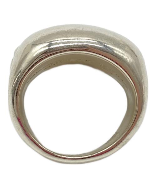 TAKAHIROMIYASHITA TheSoloIst.（タカヒロミヤシタ ザソロイスト）TAKAHIROMIYASHITA TheSoloIst. (タカヒロミヤシタ ザソロイスト) END (エンド) skull ring シルバー サイズ:実寸サイズをご参照下さい。の古着・服飾アイテム