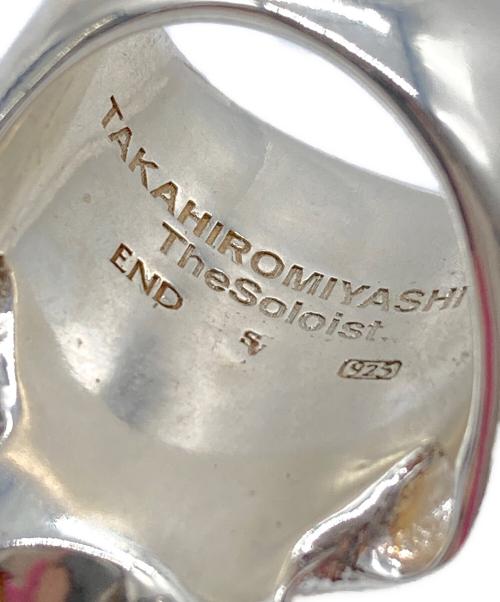 TAKAHIROMIYASHITA TheSoloIst.（タカヒロミヤシタ ザソロイスト）TAKAHIROMIYASHITA TheSoloIst. (タカヒロミヤシタ ザソロイスト) END (エンド) skull ring シルバー サイズ:実寸サイズをご参照下さい。の古着・服飾アイテム