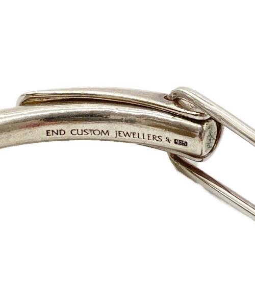 TAKAHIROMIYASHITA TheSoloIst.（タカヒロミヤシタ ザソロイスト）TAKAHIROMIYASHITA TheSoloIst. (タカヒロミヤシタ ザソロイスト) END (エンド) BORN SHAPED CLIP CAFF シルバー サイズ:ONE SIZEの古着・服飾アイテム