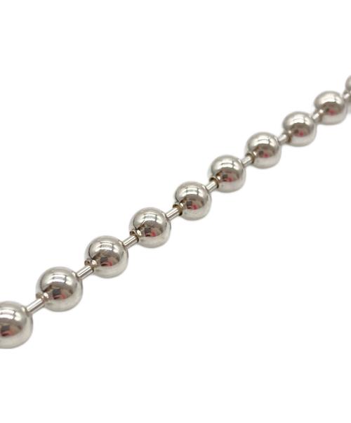 TAKAHIROMIYASHITA TheSoloIst.（タカヒロミヤシタ ザソロイスト）TAKAHIROMIYASHITA TheSoloIst. (タカヒロミヤシタ ザソロイスト) END (エンド) ボールチェーンネックレス シルバー サイズ:ONE SIZEの古着・服飾アイテム