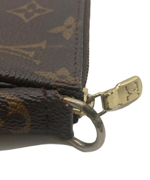 LOUIS VUITTON（ルイ ヴィトン）LOUIS VUITTON (ルイ ヴィトン) ショルダーポーチ ブラウン サイズ:実寸サイズをご参照下さい。の古着・服飾アイテム