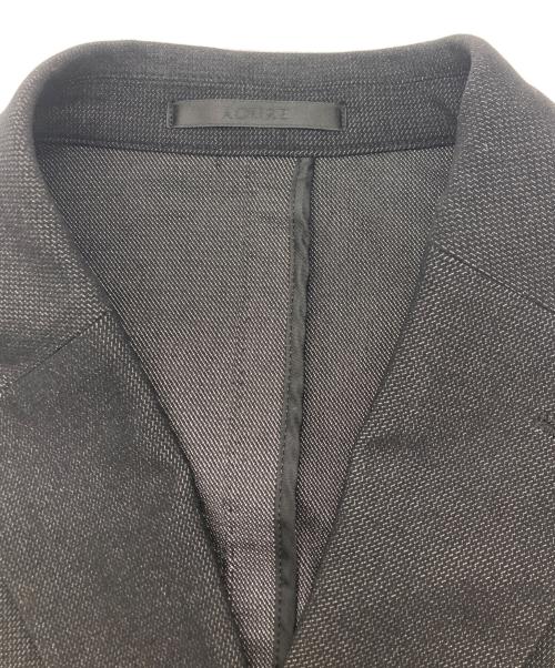 AOURE（アウール）AOURE (アウール) CERIMONIAシャンブレー スーツ ブラック サイズ:Sの古着・服飾アイテム