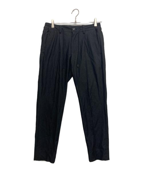 AOURE（アウール）AOURE (アウール) CERIMONIAシャンブレー スーツ ブラック サイズ:Sの古着・服飾アイテム