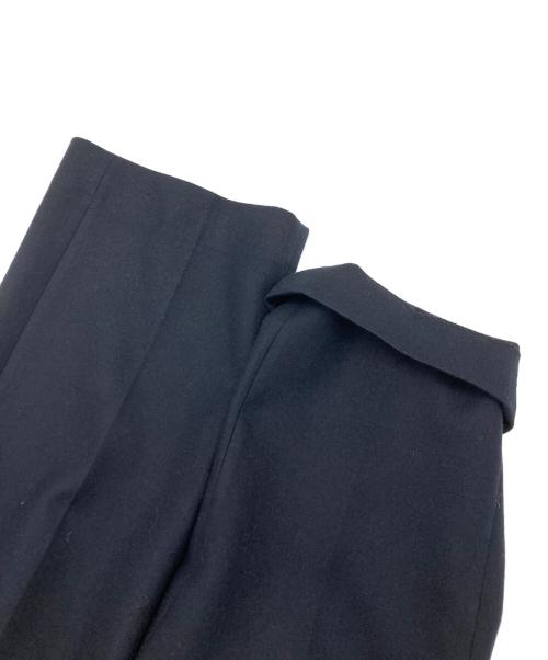 AURALEE（オーラリー）AURALEE (オーラリー) ライトメルトンワイドスラックスパンツ ネイビー サイズ:SIZE4の古着・服飾アイテム