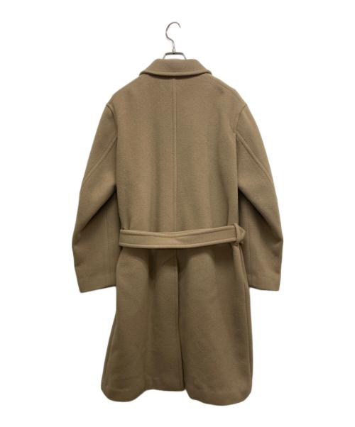 AURALEE（オーラリー）AURALEE (オーラリー) BEAVER MELTON SOUTIEN COLLAR COAT ベージュ サイズ:SIZE 4の古着・服飾アイテム