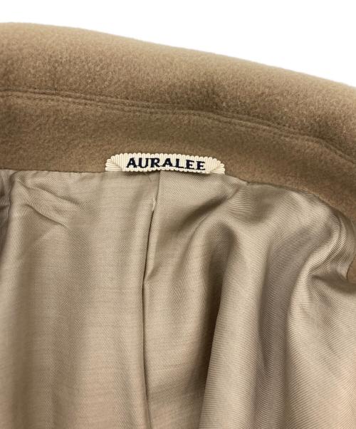 AURALEE（オーラリー）AURALEE (オーラリー) BEAVER MELTON SOUTIEN COLLAR COAT ベージュ サイズ:SIZE 4の古着・服飾アイテム