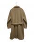 AURALEE (オーラリー) BEAVER MELTON SOUTIEN COLLAR COAT ベージュ サイズ:SIZE 4：25000円