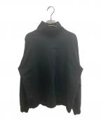AURALEEオーラリー）の古着「Super High Gauge Sweat Turtle Neck」｜ブラック