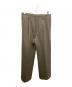 AURALEE（オーラリー）の古着「LIGHT MELTON WIDE SLACKS」｜ベージュ