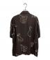 OLD JOE & Co. (オールドジョー) ORIGINAL PRINTED OPEN COLLAR SHIRTS DRAWING short sleeve ブラック サイズ:SIZE 15 1/2：6000円