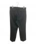 AURALEE (オーラリー) WOOL MAX GABARDINE SLACK ブラック サイズ:SIZE3：10000円
