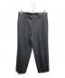 AURALEE（オーラリー）の古着「LIGHT WOOLMAX GABARDINE TWO-TUCK SLACKS」｜グレー