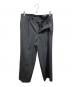 AURALEE (オーラリー) LIGHT WOOLMAX GABARDINE TWO-TUCK SLACKS グレー サイズ:SIZE4：15000円