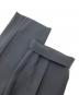 中古・古着 AURALEE (オーラリー) LIGHT WOOLMAX GABARDINE TWO-TUCK SLACKS グレー サイズ:SIZE4：15000円