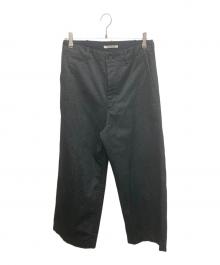 AURALEE（オーラリー）の古着「WASHED FINX POLYESTER CHINO」｜インディゴ