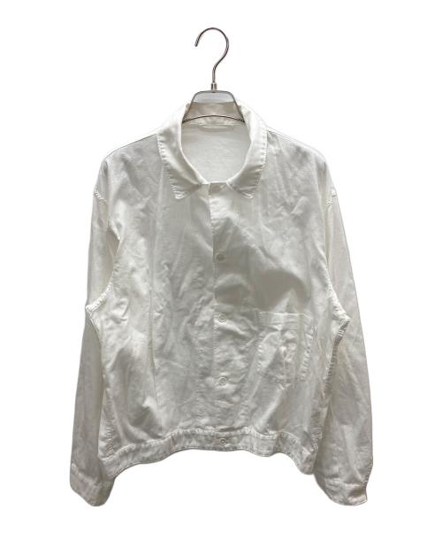 COMOLI（コモリ）COMOLI (コモリ) ベタシャンブルゾン ホワイト サイズ:SIZE3の古着・服飾アイテム
