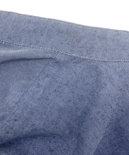 COMOLI（コモリ）COMOLI (コモリ) コットンネルバンドカラーシャツ スカイブルー サイズ:SIZE2の古着・服飾アイテム