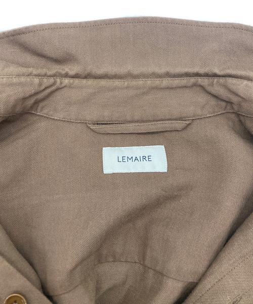 LEMAIRE（ルメール）LEMAIRE (ルメール) LIQUETTE シャツ ブラウン サイズ:SIZE Sの古着・服飾アイテム