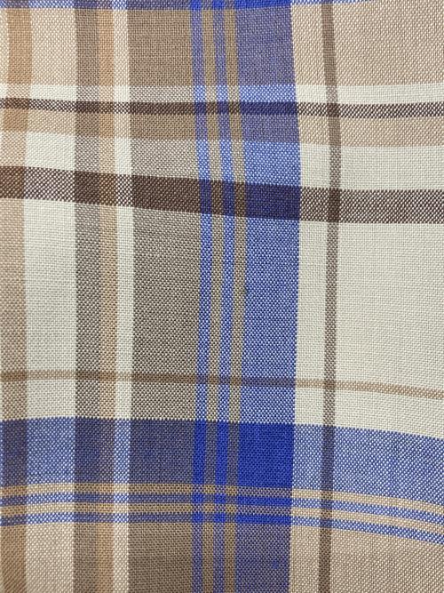 AURALEE（オーラリー）AURALEE (オーラリー) SUPER LIGHT WOOL CHECK SHIRTS ブラウン サイズ:SIZE3の古着・服飾アイテム