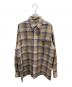 AURALEE（オーラリー）の古着「SUPER LIGHT WOOL CHECK SHIRTS」｜ブラウン