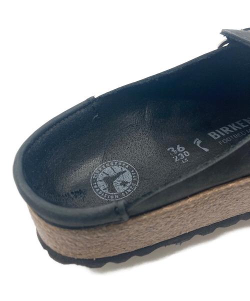 BIRKENSTOCK（ビルケンシュトック）BIRKENSTOCK (ビルケンシュトック) BUCKLEY ブラック サイズ:SIZE23.0cmの古着・服飾アイテム