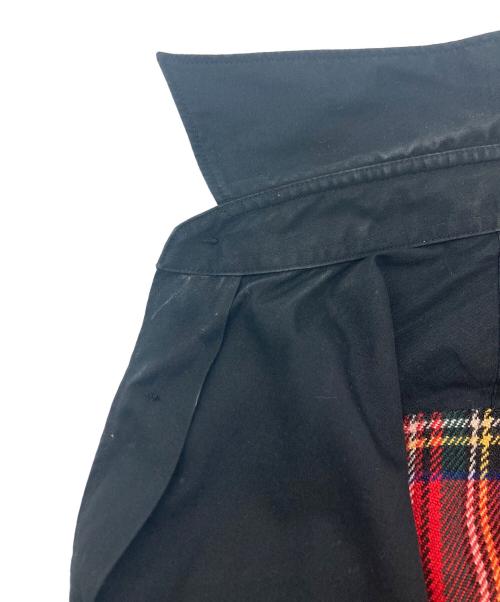 COMME des GARCONS HOMME PLUS（コムデギャルソンオムプリュス）COMME des GARCONS HOMME PLUS (コムデギャルソンオムプリュス) ショルダーダメージ加工フロントポケットシャツ ブラック サイズ:SIZE XSの古着・服飾アイテム