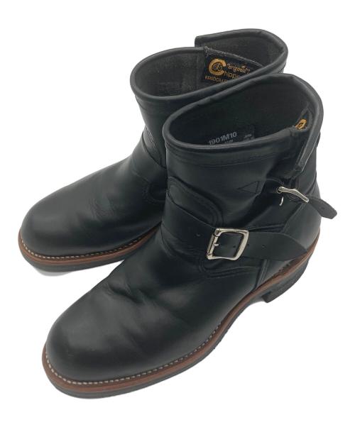 CHIPPEWA（チペワ）CHIPPEWA (チペワ) エンジニアブーツ ブラック サイズ:SIZE26.5cmの古着・服飾アイテム