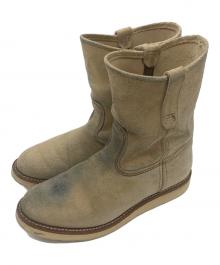 RED WING（レッドウィング）の古着「ペコスブーツ」｜ベージュ