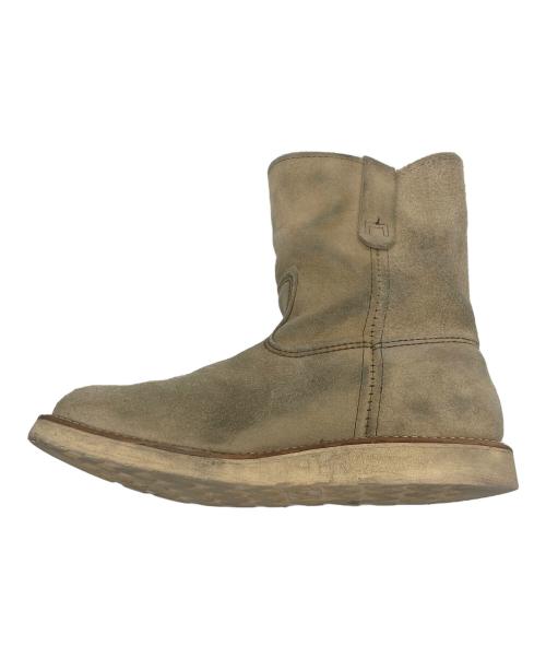 RED WING（レッドウィング）RED WING (レッドウィング) ペコスブーツ ベージュ サイズ:SIZE28.0cmの古着・服飾アイテム