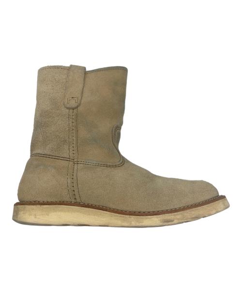 RED WING（レッドウィング）RED WING (レッドウィング) ペコスブーツ ベージュ サイズ:SIZE28.0cmの古着・服飾アイテム