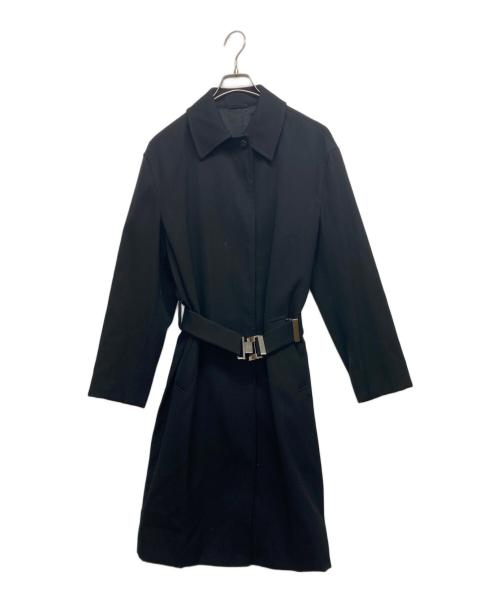 GUCCI（グッチ）GUCCI (グッチ) ロングウールコート ブラック サイズ:SIZE 40の古着・服飾アイテム