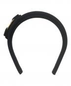 Ferragamoフェラガモ）の古着「ヴァラリボンカチューシャ」｜ブラック