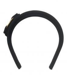 Ferragamo（フェラガモ）の古着「ヴァラリボンカチューシャ」｜ブラック