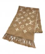 LOUIS VUITTONルイ ヴィトン）の古着「エシャルプ・ デイリーLV」｜ベージュ×アイボリー