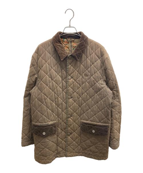 PAPAS（パパス）PAPAS (パパス) キルティングジャケット ブラウン サイズ:SIZE50の古着・服飾アイテム