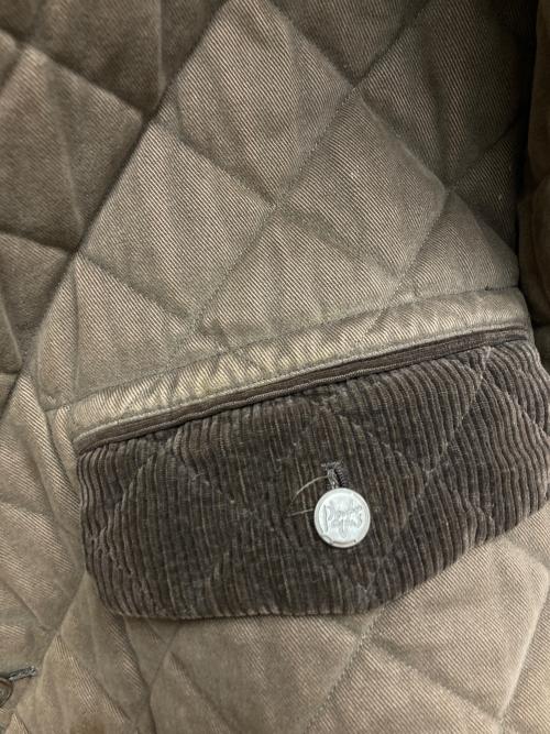 PAPAS（パパス）PAPAS (パパス) キルティングジャケット ブラウン サイズ:SIZE50の古着・服飾アイテム