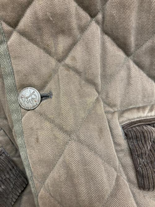 PAPAS（パパス）PAPAS (パパス) キルティングジャケット ブラウン サイズ:SIZE50の古着・服飾アイテム