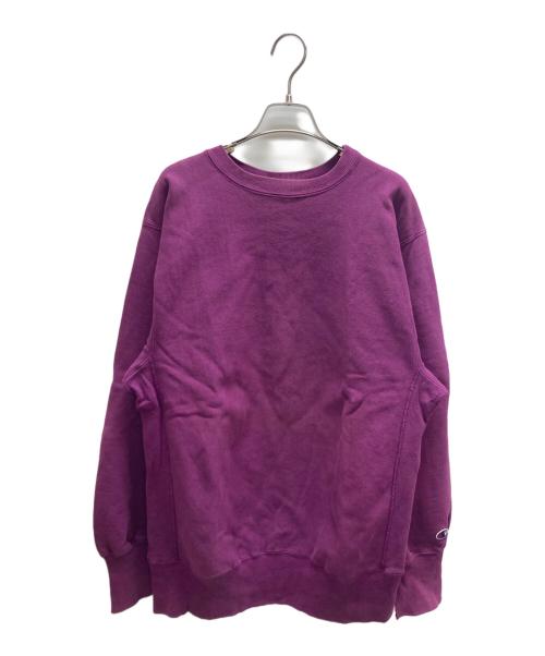 Champion REVERSE WEAVE（チャンピオン リバース ウィーブ）Champion REVERSE WEAVE (チャンピオン リバース ウィーブ) ヴィンテージスウェット パープル サイズ:SIZE XLの古着・服飾アイテム