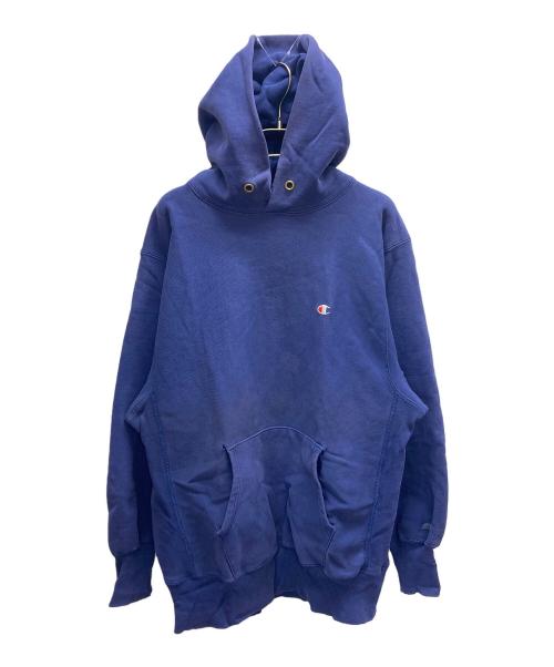 Champion REVERSE WEAVE（チャンピオン リバース ウィーブ）Champion REVERSE WEAVE (チャンピオン リバース ウィーブ) ヴィンテージパーカー ネイビー サイズ:SIZE XLの古着・服飾アイテム