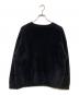 YUEQI QI (ユェチ チ) ハートデザインシャギーニット ブラック サイズ:SIZE L：10000円