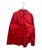 Calvin Kleinカルバンクライン）の古着「シャツジャケット」｜レッド