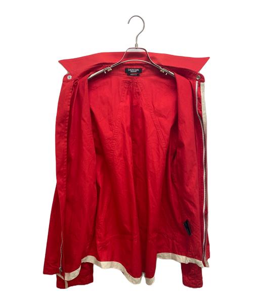 Calvin Klein（カルバンクライン）Calvin Klein (カルバンクライン) シャツジャケット レッド サイズ:SIZE40の古着・服飾アイテム