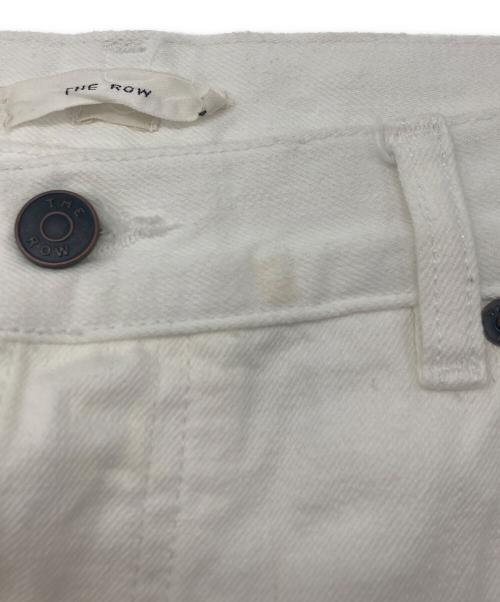 THE ROW（ザ ロウ）THE ROW (ザ ロウ) ホワイトデニムパンツ ホワイト サイズ:SIZE36の古着・服飾アイテム