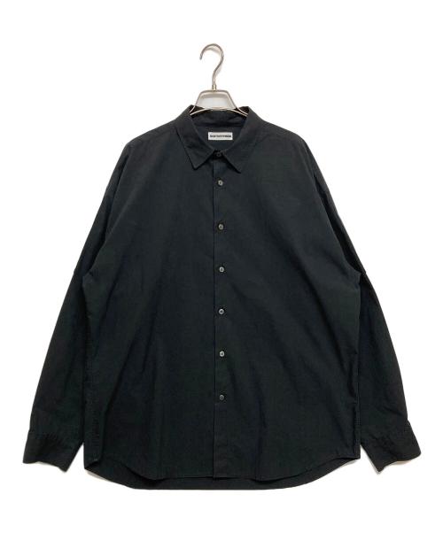 SOFTHYPHEN（ソフトハイフン）SOFTHYPHEN (ソフトハイフン) オーバーサイズシャツ ブラック サイズ:SIZE03の古着・服飾アイテム