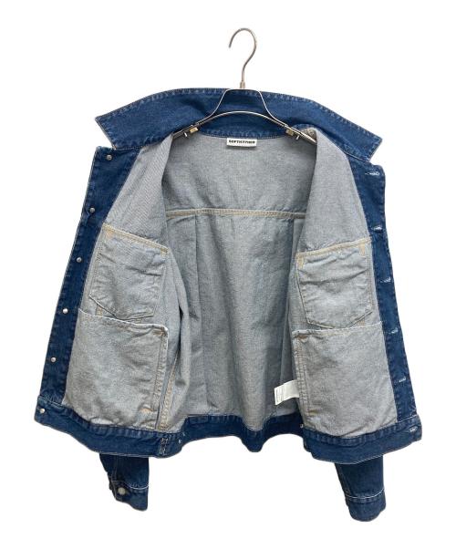SOFTHYPHEN（ソフトハイフン）SOFTHYPHEN (ソフトハイフン) デニムジャケット インディゴ サイズ:SIZE03の古着・服飾アイテム