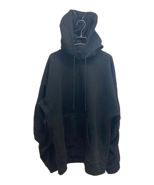 Simone Rocha（シモーネ ロシャ）Simone Rocha (シモーネ ロシャ) ドローストリングフーディ ブラック サイズ:SIZE XLの古着・服飾アイテム