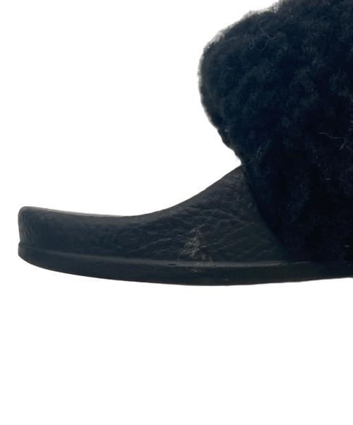 Maison Margiela（メゾンマルジェラ）Maison Margiela (メゾンマルジェラ) ボアサンダル ブラック サイズ:SIZE44の古着・服飾アイテム