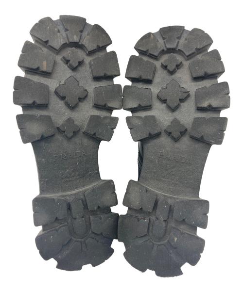 PRADA（プラダ）PRADA (プラダ) MONOLITH Re-nylon LACE-UP SHOES/モノリスレースアップシューズ ブラック サイズ:SIZE9の古着・服飾アイテム