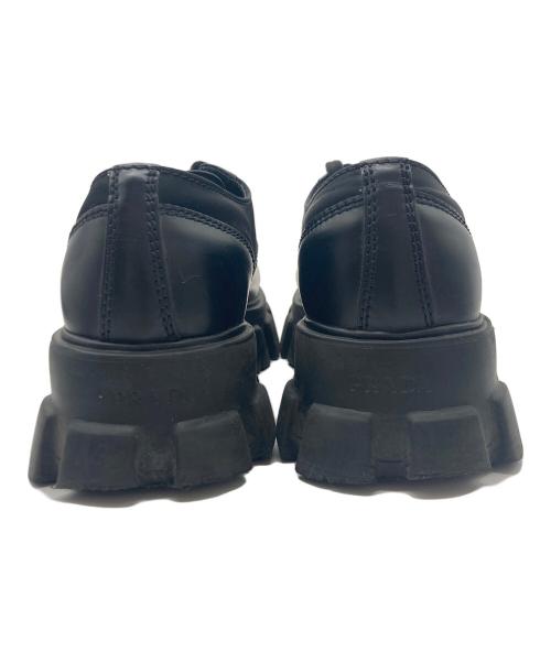 PRADA（プラダ）PRADA (プラダ) MONOLITH Re-nylon LACE-UP SHOES/モノリスレースアップシューズ ブラック サイズ:SIZE9の古着・服飾アイテム