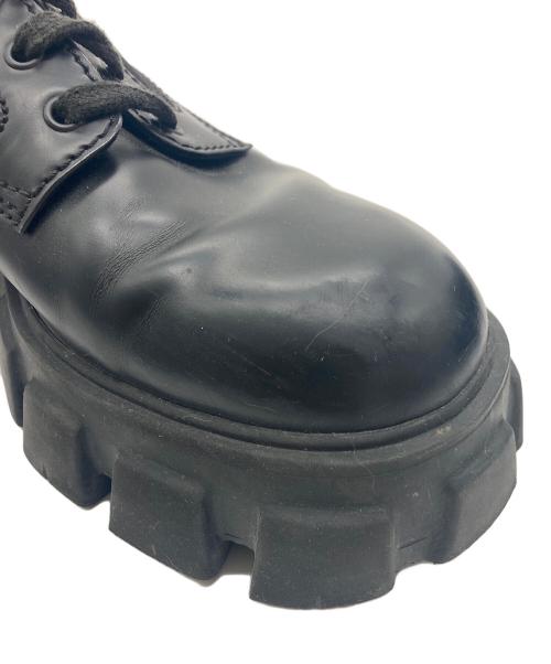 PRADA（プラダ）PRADA (プラダ) MONOLITH Re-nylon LACE-UP SHOES/モノリスレースアップシューズ ブラック サイズ:SIZE9の古着・服飾アイテム